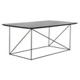 thumbnail image 1 of SAFAVIEH Rylee Modern Rectangle Coffee Table, Dark Grey/Black, 1 of 9