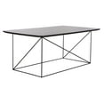 thumbnail image 1 of SAFAVIEH Rylee Modern Rectangle Coffee Table, Grey/Black, 1 of 9