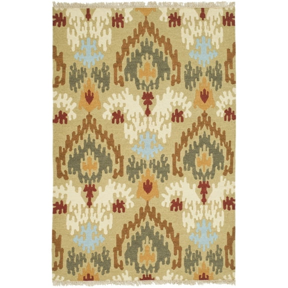 SAFAVIEH Sumak SUM437A Handmade Sage / Multi Rug