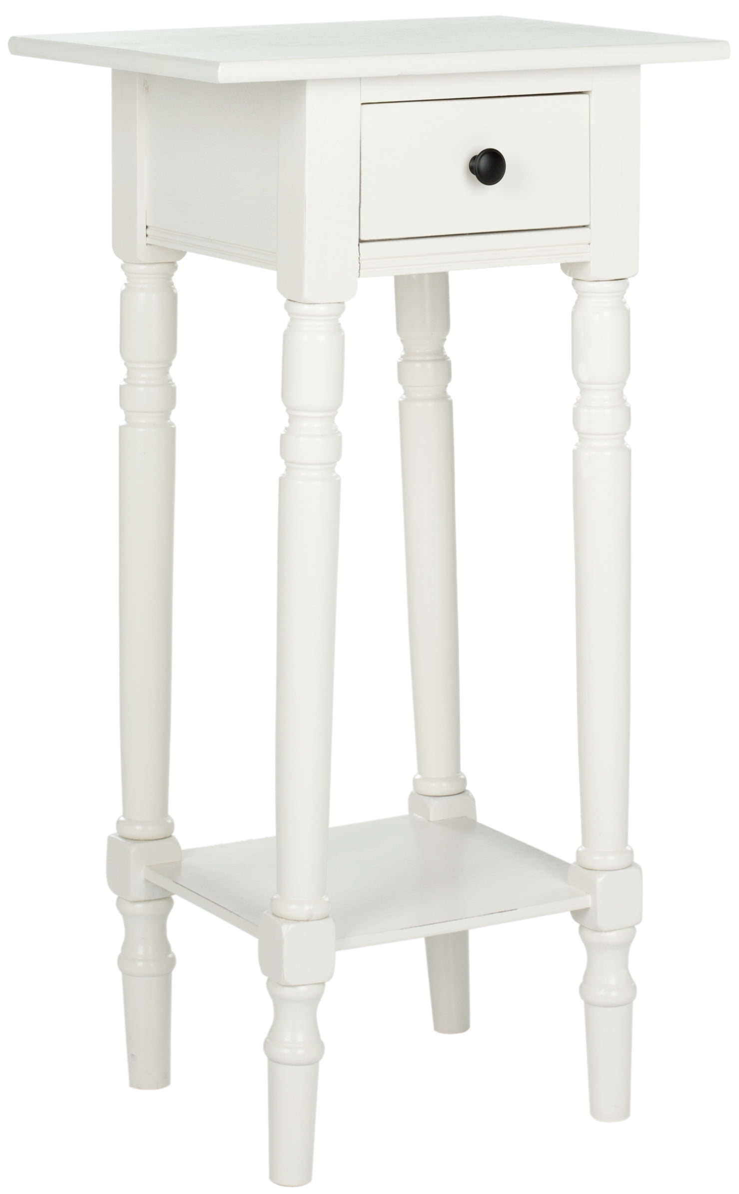 Cream distressed end tables deals
