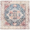 thumbnail image 1 of SAFAVIEH Saffron Ekaterina Floral Bordered Area Rug, Beige/Blue, 6' x 6' Square, 1 of 9
