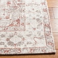 thumbnail image 1 of SAFAVIEH Saffron Ekaterina Floral Bordered Area Rug, Ivory/Rust, 6' x 6' Square, 1 of 5