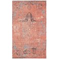 thumbnail image 1 of SAFAVIEH Saffron Erksine Geometric Polyester Area Rug, Rust/Blue, 3' x 5', 1 of 6