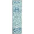 thumbnail image 1 of SAFAVIEH Saffron Erksine Geometric Runner Rug, Aqua/Blue, 2'3" x 8', 1 of 6