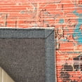 thumbnail image 1 of SAFAVIEH Saffron Erksine Geometric Runner Rug, Rust/Blue, 2'3" x 8', 1 of 5