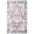 thumbnail image 1 of SAFAVIEH Saffron Ethelinda Bordered Area Rug, Navy/Ivory, 4' x 6', 1 of 8