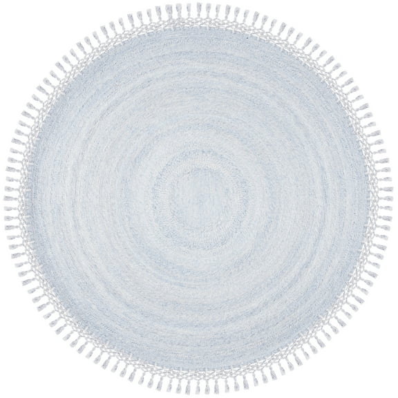 SAFAVIEH Sahara Collection SAH490M Handmade Blue Rug
