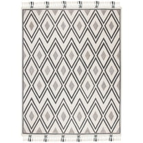 SAFAVIEH Sahara Idella Geometric Area Rug, Ivory/Grey, 8' x 10'