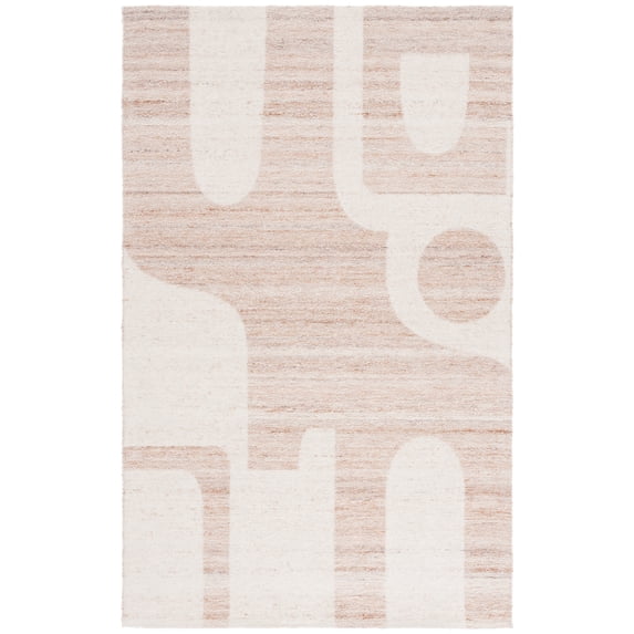 SAFAVIEH Sahara Marcus Geometric Area Rug, Natural/Ivory, 3' x 5'