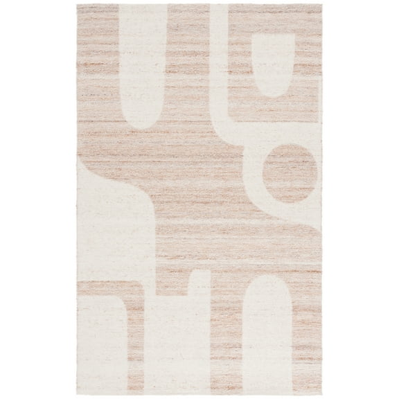 SAFAVIEH Sahara Marcus Geometric Area Rug, Natural/Ivory, 8' x 10'