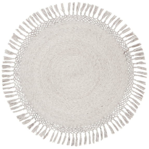 SAFAVIEH Sahara Michelangelo Solid Area Rug, Beige, 10' x 10' Round