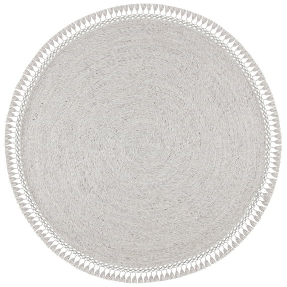 SAFAVIEH Sahara Michelangelo Solid Area Rug, Beige, 9' x 9' Round