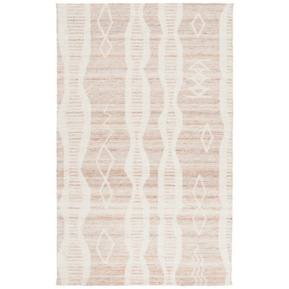 SAFAVIEH Sahara Royston Geometric Area Rug, Natural/Ivory, 8' x 10'