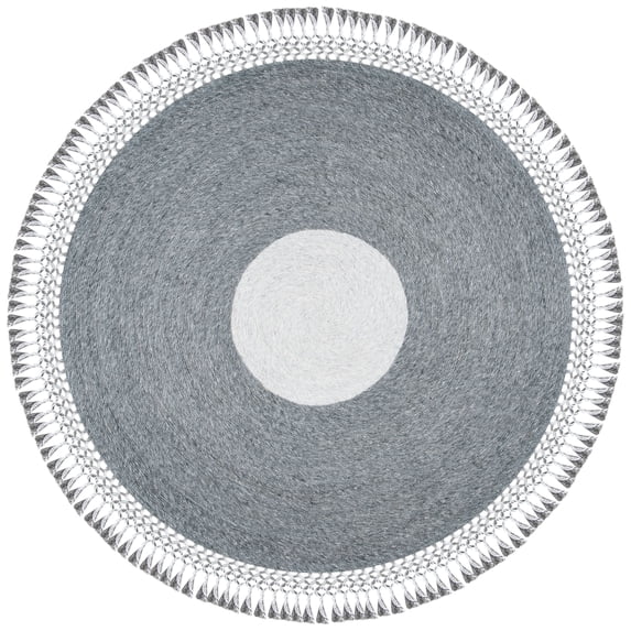 SAFAVIEH Sahara SAH490B Handmade Grey / Ivory Rug