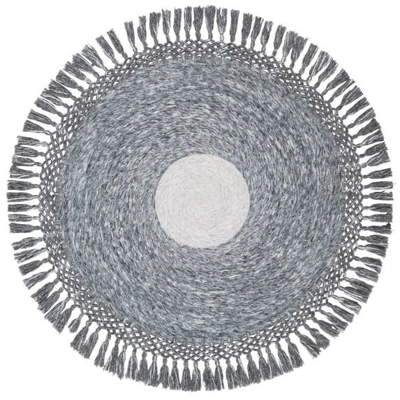 SAFAVIEH Sahara SAH490B Handmade Grey / Ivory Rug
