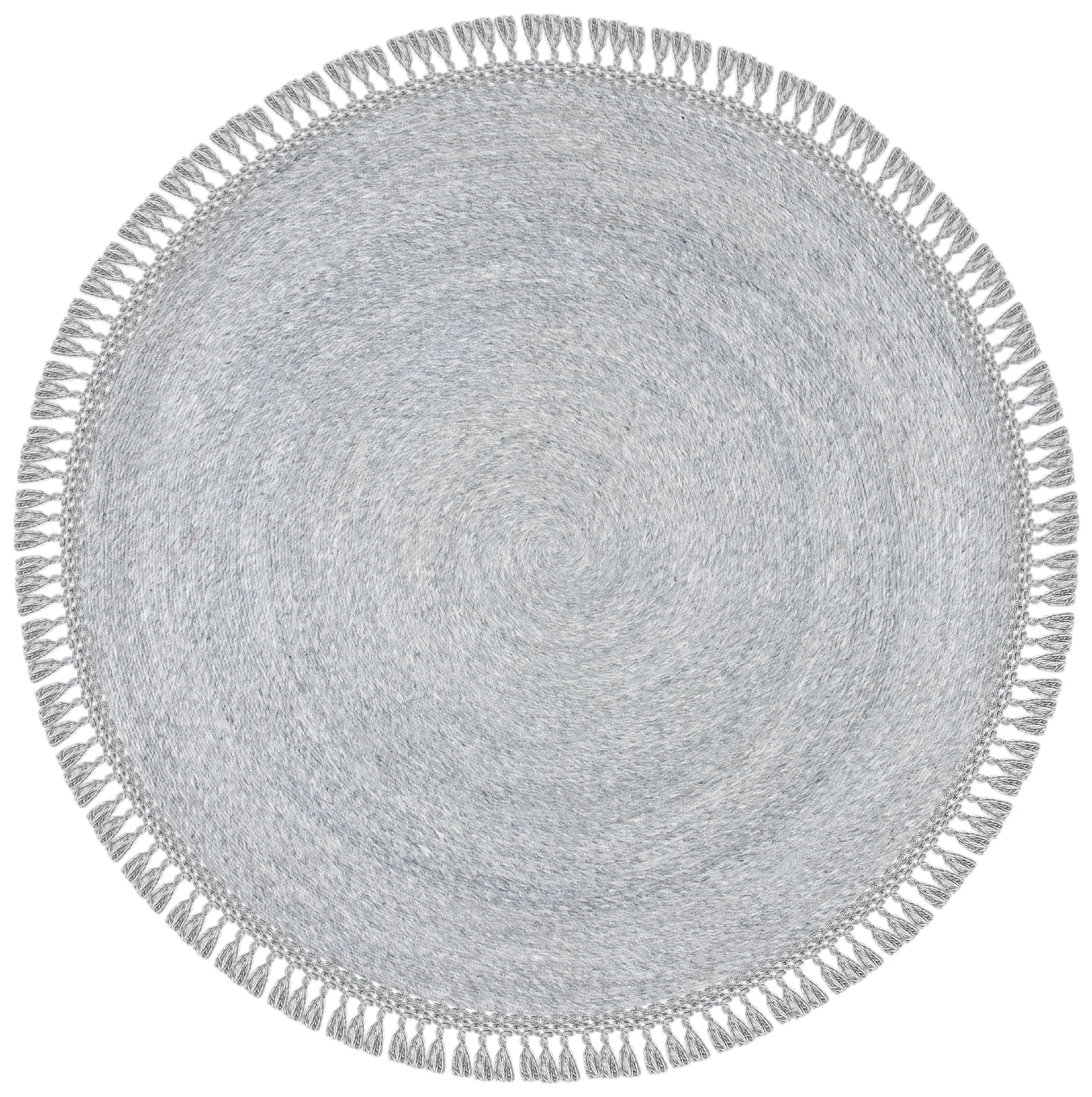 SAFAVIEH Sahara SAH490G Handmade Silver Rug