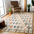 thumbnail image 1 of SAFAVIEH Sahara Seachlann Geometric Diamonds Area Rug, Beige/Rust, 5' x 8', 1 of 9