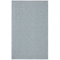 SAFAVIEH Salem Corynn Solid Cotton Area Rug, Dark Blue, 6' x 9'