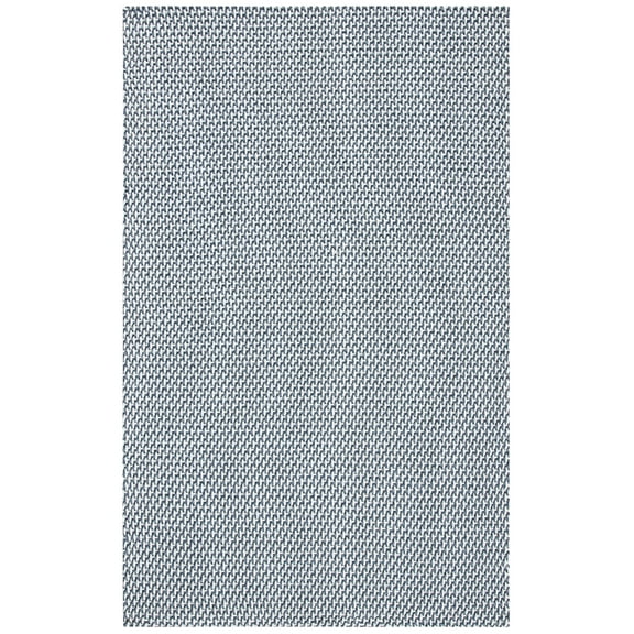 SAFAVIEH Salem Corynn Solid Cotton Area Rug, Dark Blue, 6' x 9'