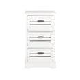 thumbnail image 1 of SAFAVIEH Samara Solid Rustic 3 Drawer Cabinet, Distressed Cream, 1 of 5