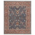 thumbnail image 1 of SAFAVIEH Samarkand Ciera Oriental Area Rug, Turquoise/Rust, 9' x 12', 1 of 12