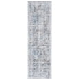thumbnail image 1 of SAFAVIEH Santa Monica Alice Abstract Polyester Runner Rug, Beige/Charcoal, 2'6" x 8', 1 of 7