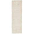 thumbnail image 1 of SAFAVIEH Santa Monica Cali Solid Shag Runner Rug, Ivory, 2'3" x 5', 1 of 9