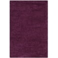 thumbnail image 1 of SAFAVIEH Santa Monica Chelsey Solid Shag Area Rug, Purple, 3' x 5', 1 of 6