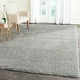 thumbnail image 1 of SAFAVIEH Santa Monica Chelsey Solid Shag Area Rug, Silver, 8' x 10', 1 of 7