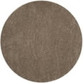 thumbnail image 1 of SAFAVIEH Santa Monica Chelsey Solid Shag Area Rug, Taupe, 6'7" x 6'7" Round, 1 of 10
