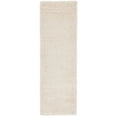 thumbnail image 1 of SAFAVIEH Santa Monica Chelsey Solid Shag Runner Rug, Ivory, 2'3" x 7', 1 of 7