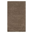 thumbnail image 1 of SAFAVIEH Santa Monica Chelsey Solid Shag Runner Rug, Taupe, 2'3" x 11', 1 of 12