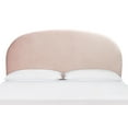 thumbnail image 1 of SAFAVIEH Saraya Curved Headboard Pale Pink Full, 1 of 5