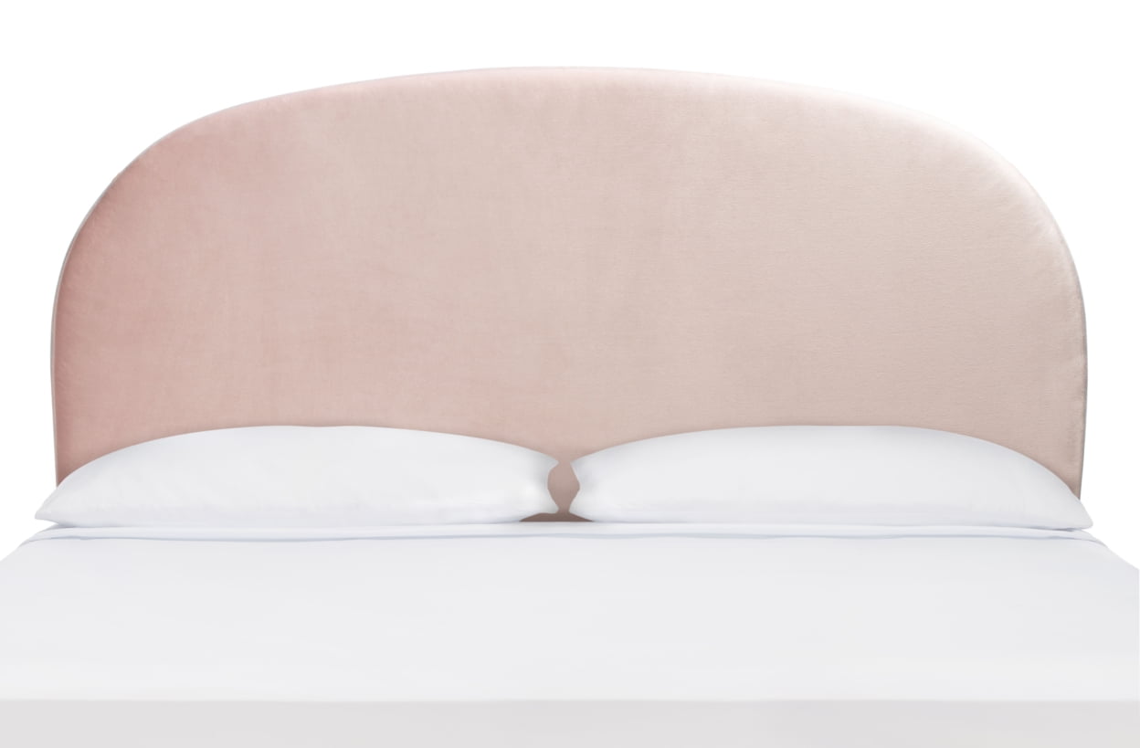 SAFAVIEH Saraya Curved Headboard Pale Pink King