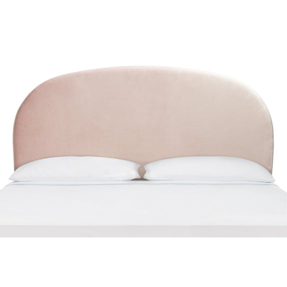 SAFAVIEH Saraya Curved Headboard Pale Pink King
