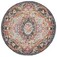 thumbnail image 1 of SAFAVIEH Savonnerie Cady Oriental Area Rug, Navy/Pink, 6' x 6' Round, 1 of 10