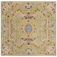 thumbnail image 1 of SAFAVIEH Savonnerie Devyn Bordered Area Rug, Sage/Blue, 6' x 6' Square, 1 of 9