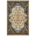 thumbnail image 1 of SAFAVIEH Savonnerie Jorie Bordered Area Rug, Ivory/Navy, 5' x 8', 1 of 8