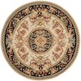 thumbnail image 1 of SAFAVIEH Savonnerie Carthach Bordered Wool Area Rug, Ivory/Gold, 6' x 6' Round, 1 of 10