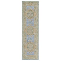 SAFAVIEH Savonnerie Xavior Oriental Runner Rug, Pink/Gold, 2'3" x 8'