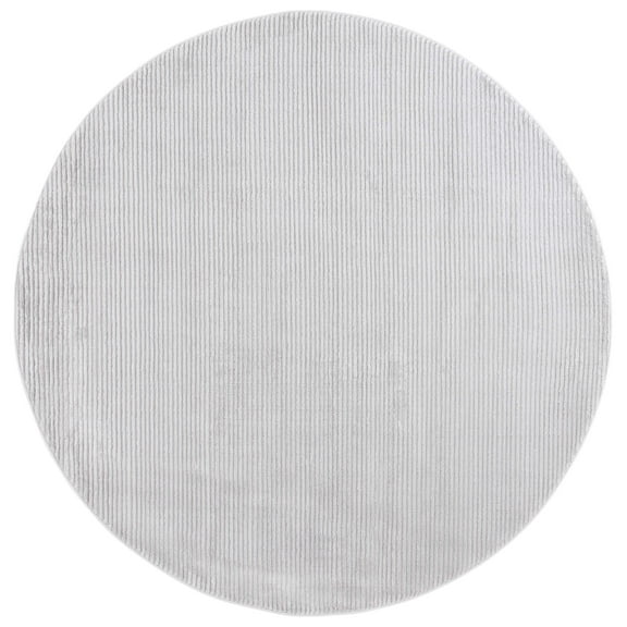 SAFAVIEH Saylor Coty Geometric Area Rug, Grey, 6'3" x 6'3" Round