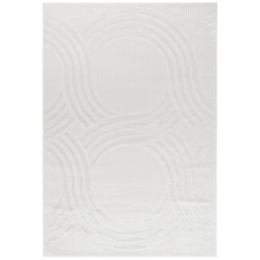 SAFAVIEH Saylor Forrester Geometric Area Rug, Ivory, 8' x 10'