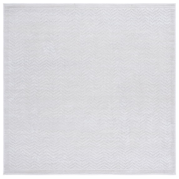SAFAVIEH Saylor Jovka Geometric Area Rug, Ivory, 6'3" x 6'3" Square