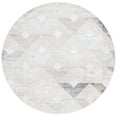 thumbnail image 1 of SAFAVIEH Saylor Kajus Geometric Area Rug, Grey/Dark Grey, 6'3" x 6'3" Round, 1 of 7