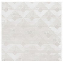 SAFAVIEH Saylor Kajus Geometric Area Rug, Ivory, 6'3" x 6'3" Square