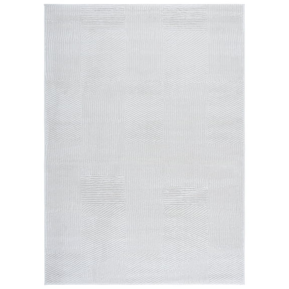 SAFAVIEH Saylor Olga Geometric Area Rug, Ivory, 4' x 6'