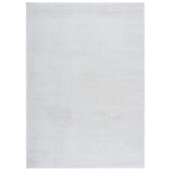 SAFAVIEH Saylor Olga Geometric Area Rug, Ivory, 8' x 10'