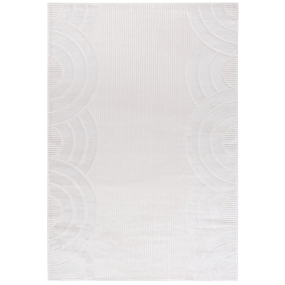 SAFAVIEH Saylor Ralph Geometric Area Rug, Ivory, 3' x 5'