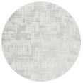 thumbnail image 1 of SAFAVIEH Saylor Tryik Geometric Area Rug, Ivory/Dark Gray, 6'3" x 6'3" Round, 1 of 7