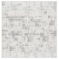 thumbnail image 1 of SAFAVIEH Saylor Tryik Geometric Area Rug, Ivory/Dark Gray, 6'3" x 6'3" Square, 1 of 11